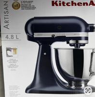 Robot culinaire KitchenAid Artisan 4.8L bleu accessoires