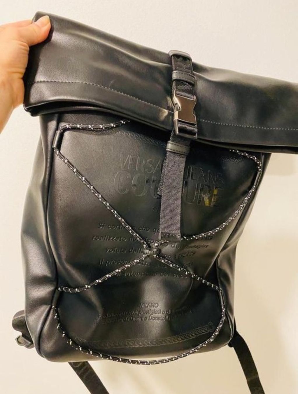 Versace Zaini: Versace Couture Rucksack schwarz – Nuovo (secondo la descrizione) da Buchs SG venduto da fab_byz2 1