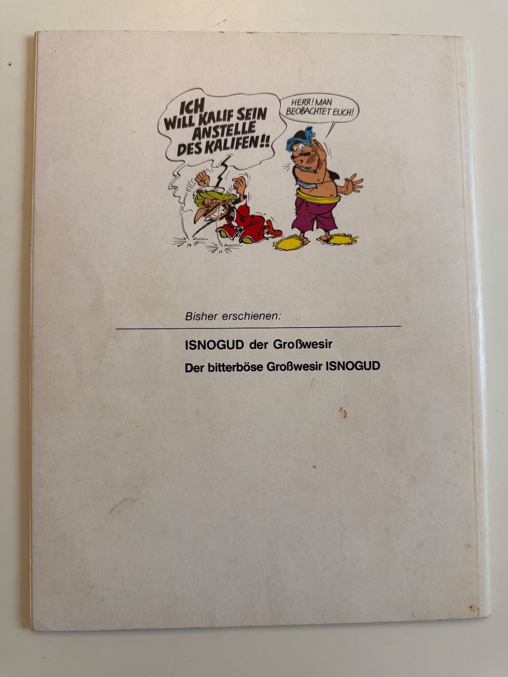 Fumetti: ISNOGUD BAND 2 – Usato da Münsingen venduto da Ganjam 2