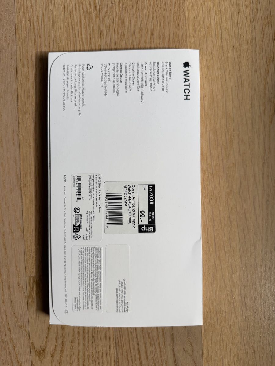 Armbänder & -reifen: Ocean Armband per Apple Watch Ultra – Neu (gemäss Beschreibung) aus Zürich von fra89zh 1