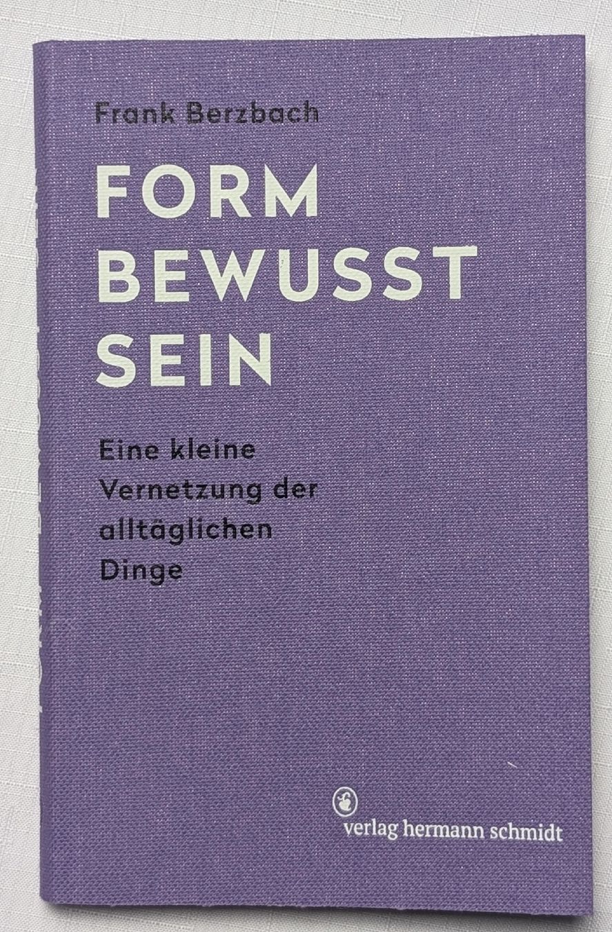 Libri: Formbewusstsein - Frank Berzbach – Nuovo (secondo la descrizione) da Wängi venduto da ABIZONE-86