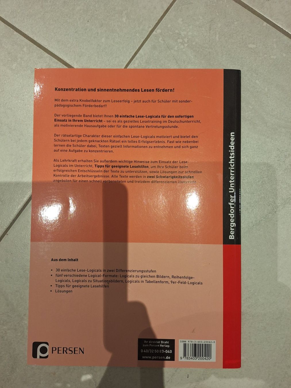 Livres: Lese Logicals Lernbuch – Neuf (Voir description) à Wegenstetten par mcfly321 1