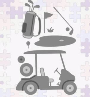 Sciablone: Neues Stanzschablonen-Set Golf NEU – Nuovo e nell'imballaggio originale da Effretikon venduto da wenuss