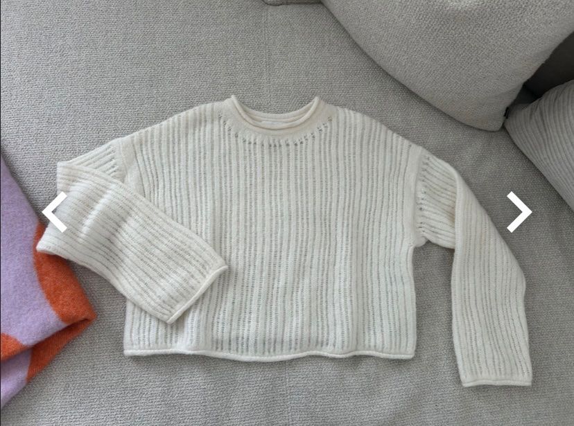 Pullover & Sweatshirts: VIVAL STUDIO Wollpullover weiss (Grösse M) – Neu (gemäss Beschreibung) aus Thalwil von Luninul