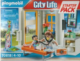 PLAYMOBIL  CITY LIFE 70818 AMBULATORIO PEDIATRICO - STARTER