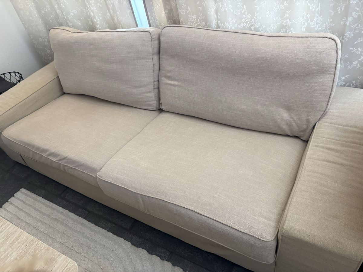 Divani: Ikea KIVIK 3er-Sofa Beige – Usato da Basel venduto da msm_t8ml 1