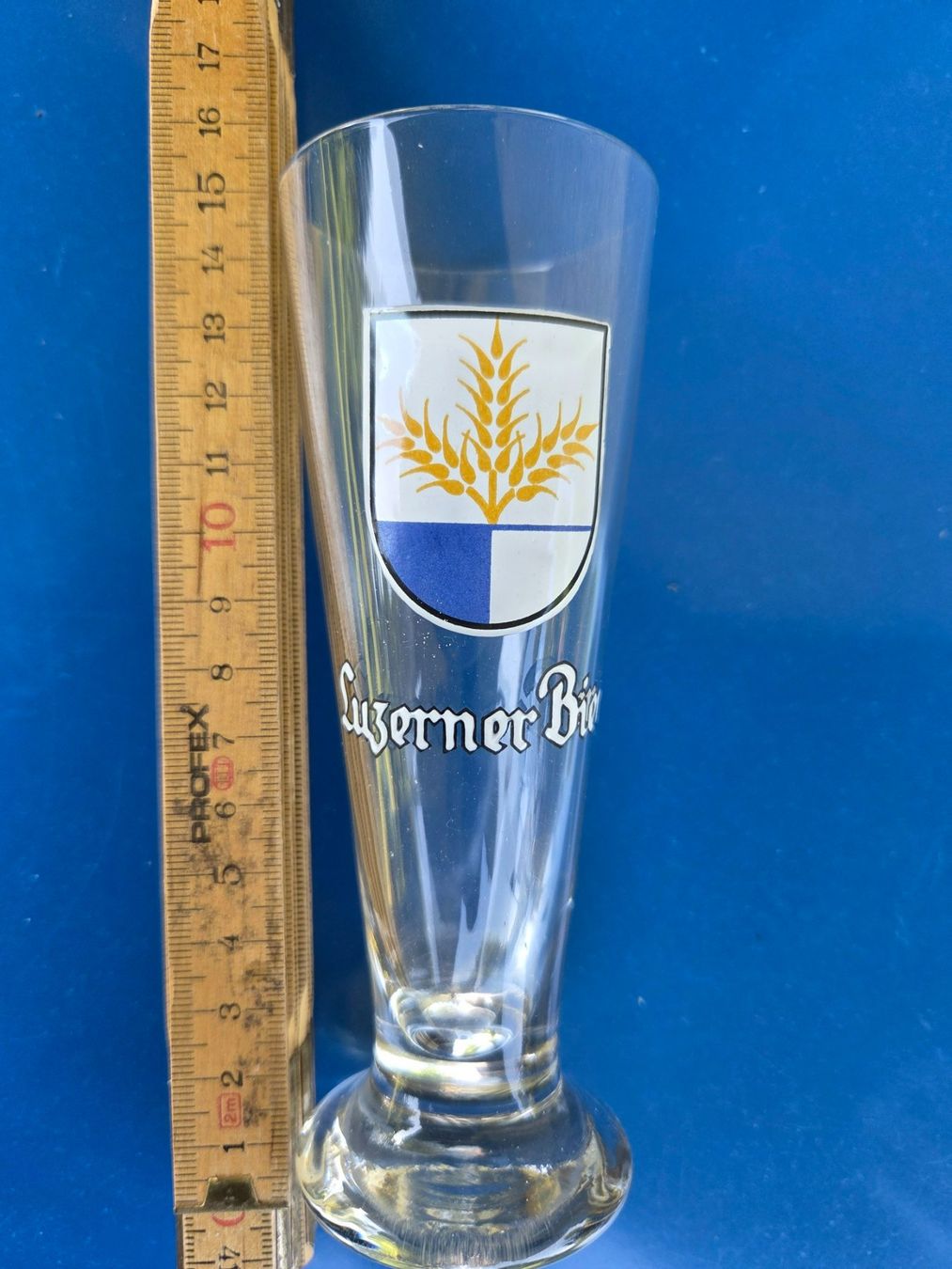 Bicchieri: Bier Brauerei Luzern, Luzerner Bier – Usato da Wittenbach venduto da Bierbis 3