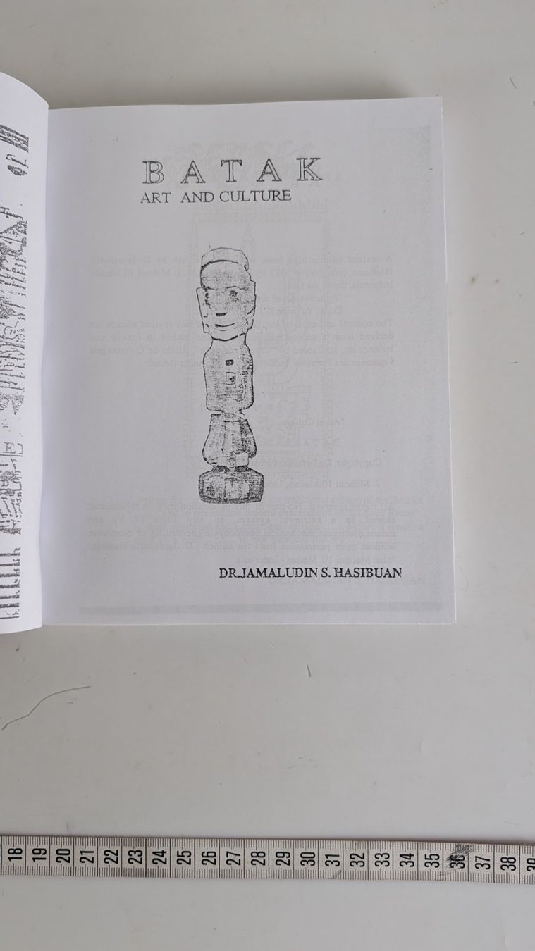 Libri: Batak - Art and Culture – Usato da Zürich venduto da axolottchen 4
