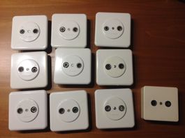 Prese televisione - radio Telanor /Wisi (10 pezzi)