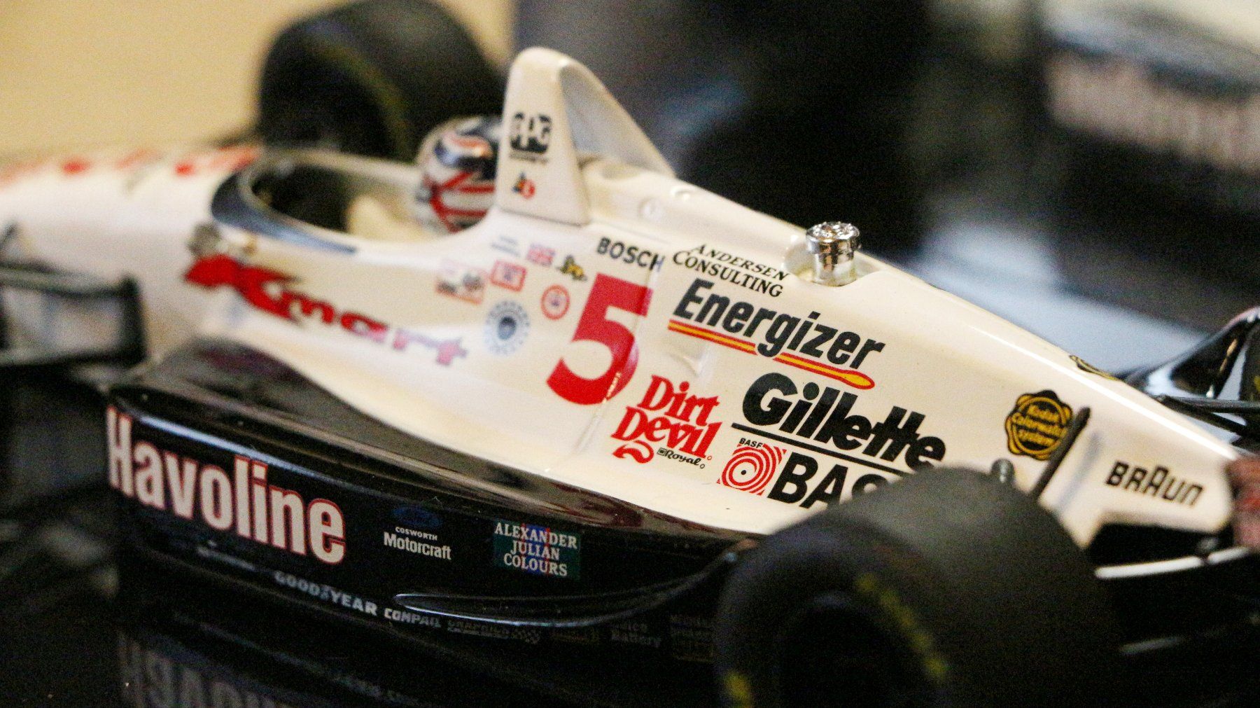 Onyx Modellini d'auto: Lola T93 von 1993 Nigel Mansell – Usato da Mörschwil venduto da Ferrari-V8 6