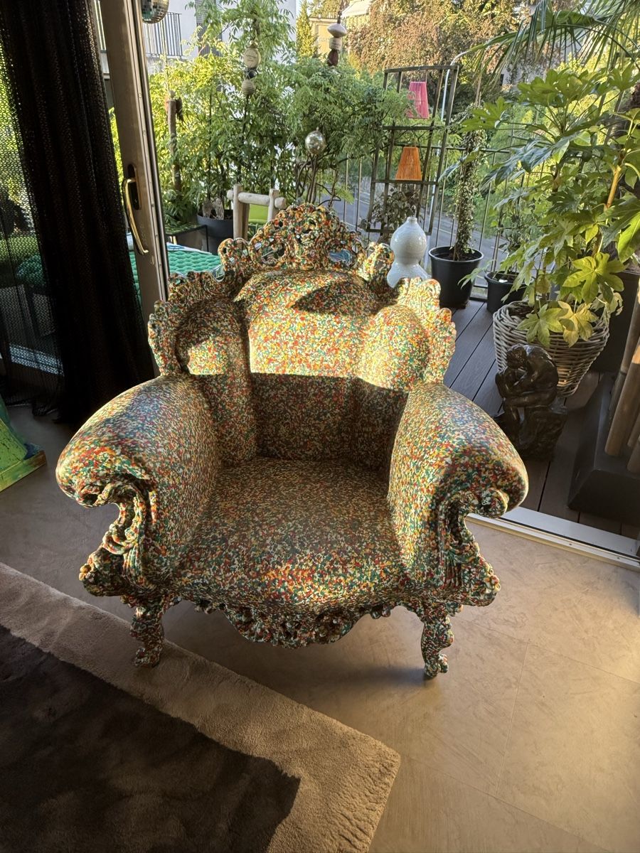 Sessel: Style von Alessandro Mendini Garten Sessel – Gebraucht aus Zürich von Jomed6