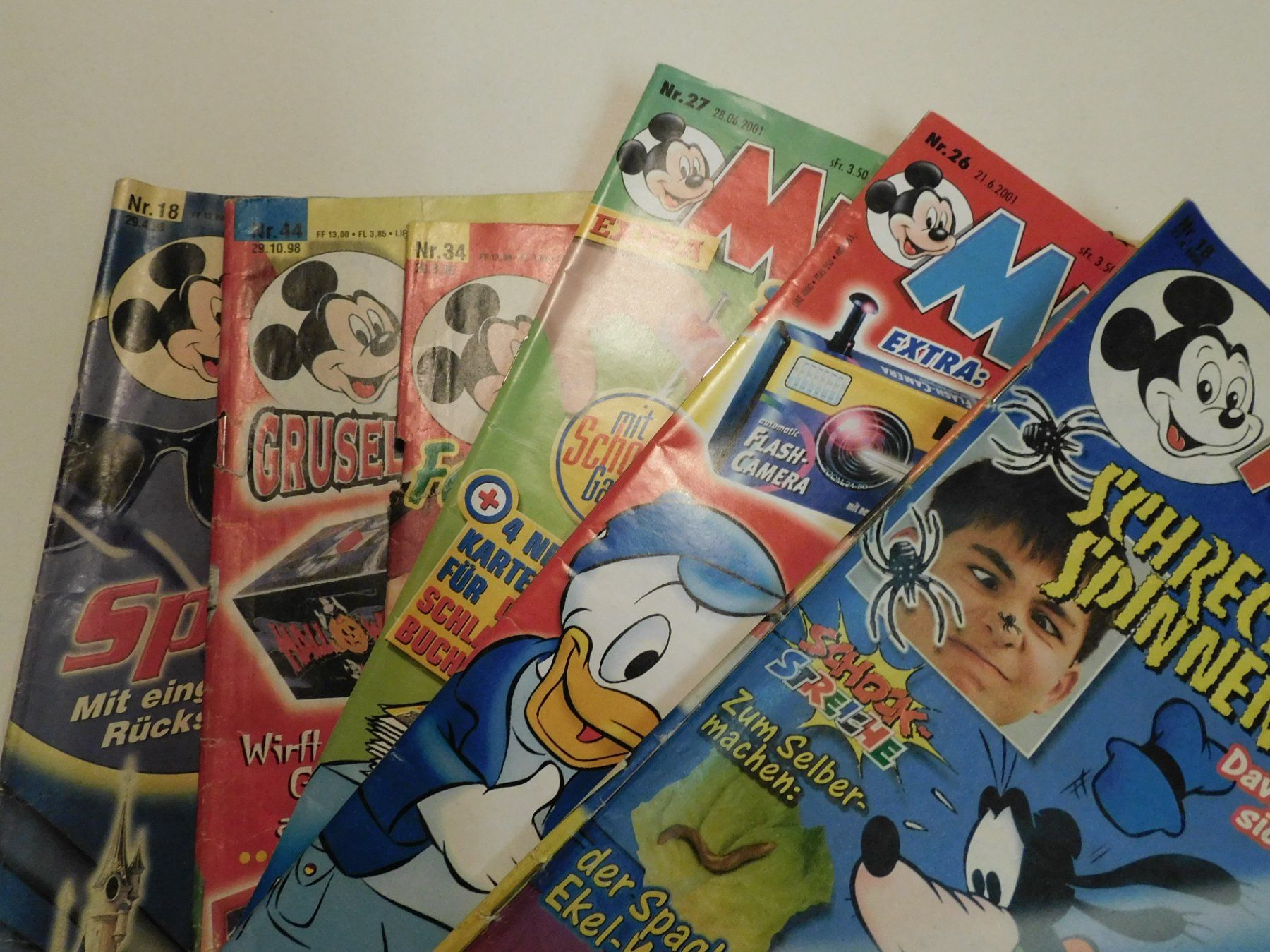 Fumetti: Micky Maus Hefte 8 Hefte div Jahrgänge u Nummern – Usato da Sursee venduto da 76 1