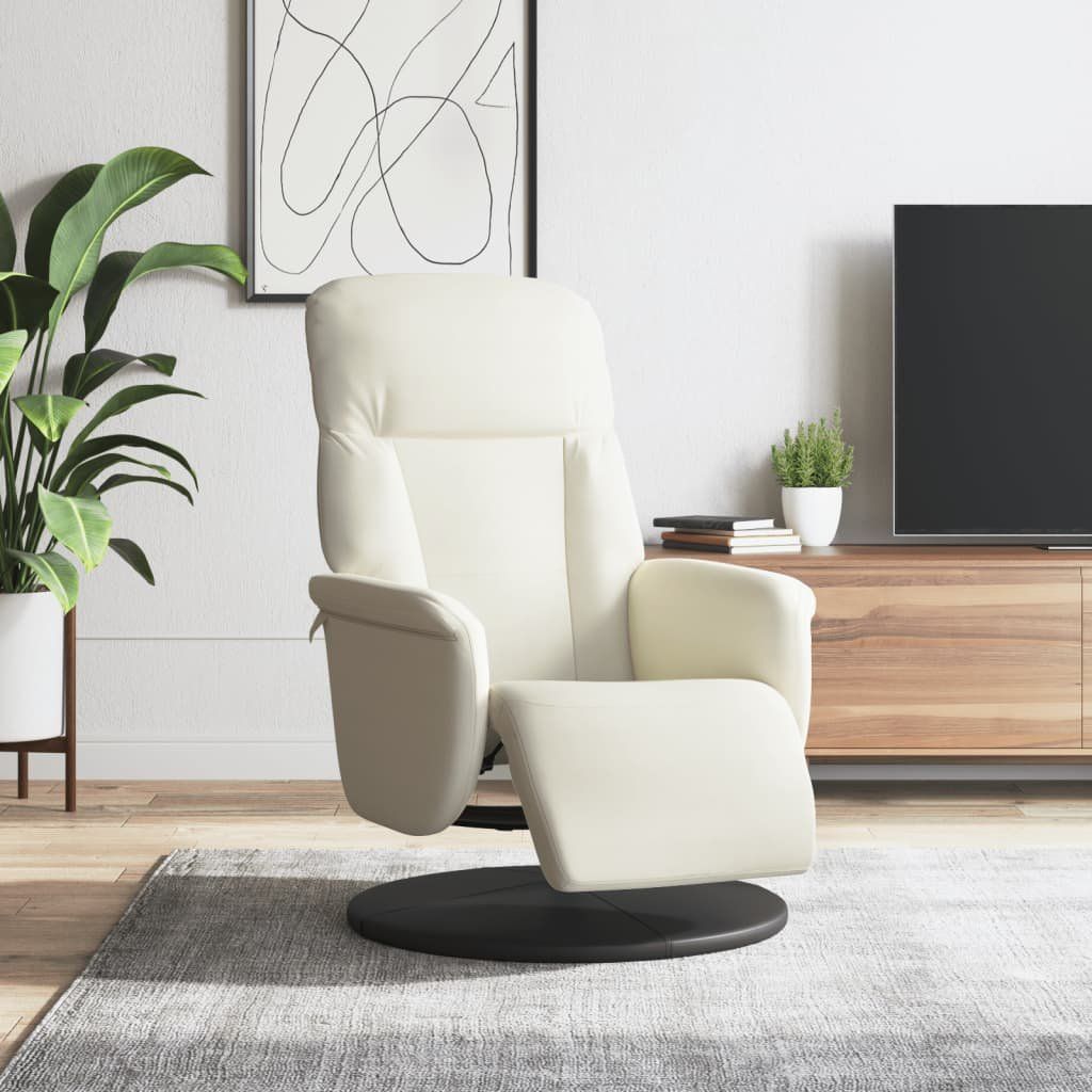 Poltrone: Relaxsessel mit Fußteil Hellgrau Samt – Nuovo e nell'imballaggio originale da Zug venduto da Cheap-Shop 5