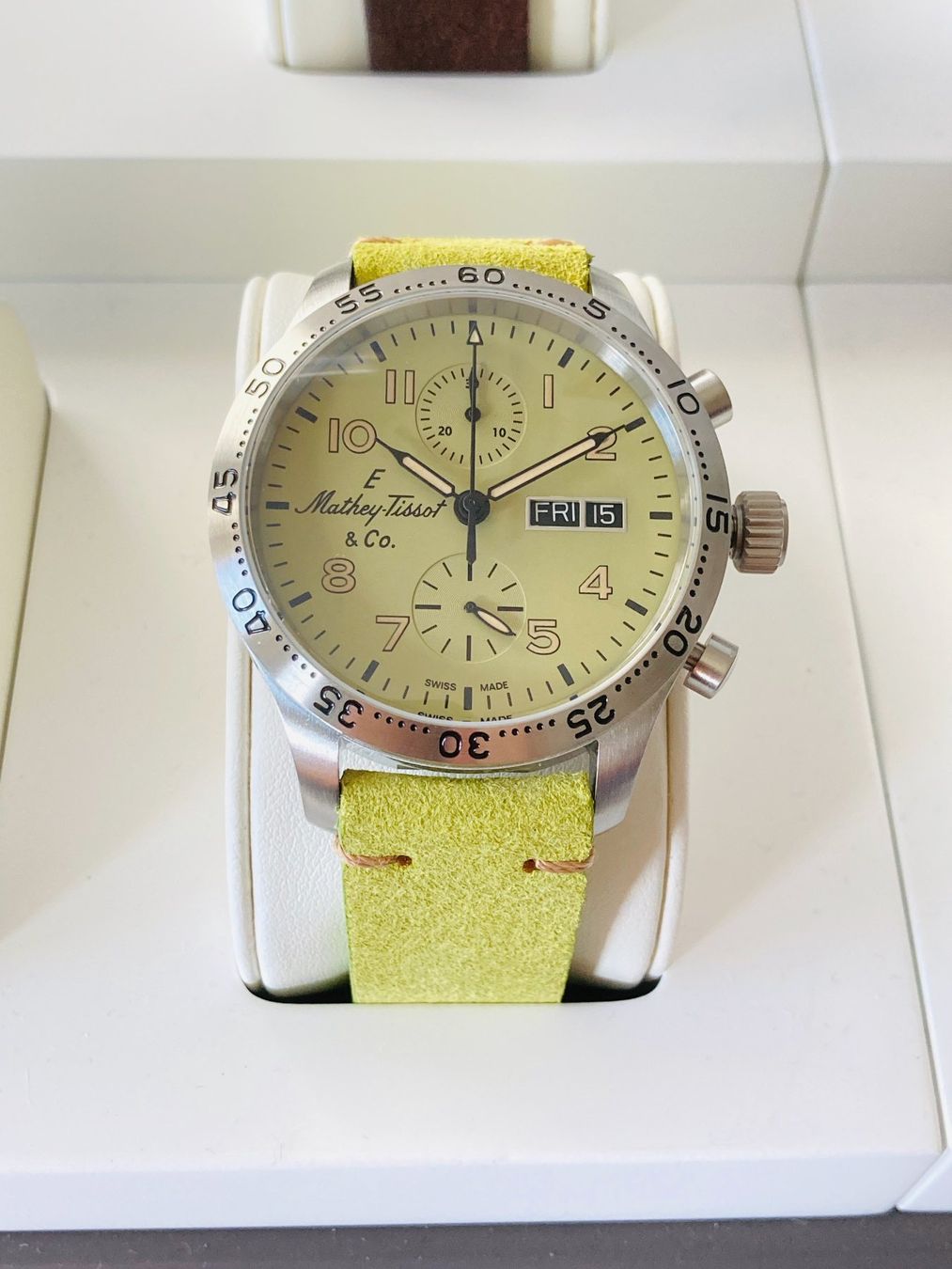 Uhren: Mathey Tissot TYPE 21 CHRONO AUTOMATIC. L.E. New %Soldes% – Neu und originalverpackt aus Genève von GLwatchsa 4