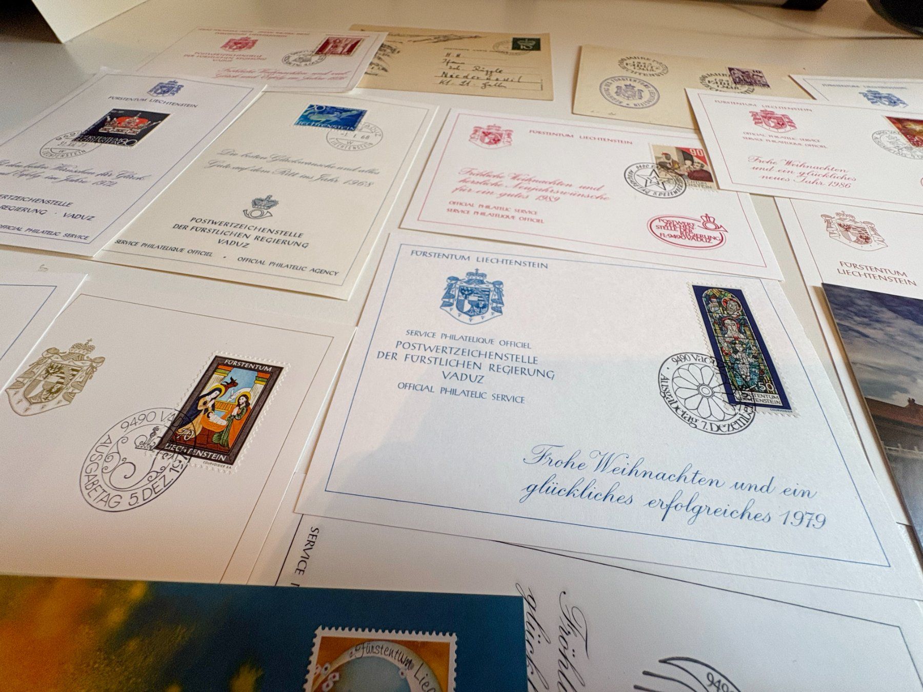 Ansichtskarten: Liechtenstein Postkarte – Gebraucht aus Riva san vitale von abd_p86k 3