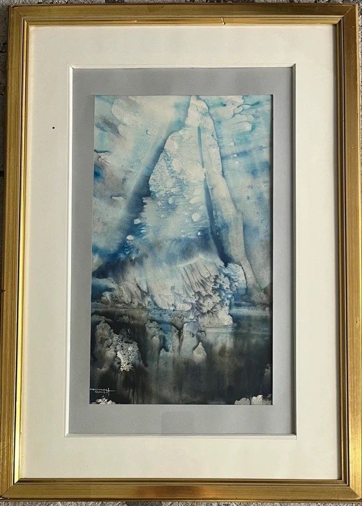 Foto & Immagini: Marianne Clouzot - Abstrakte Aquarell – Usato da Bruettisellen venduto da Collector_Store