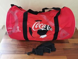 Coca Cola; Tasche / Sporttasche FIFA World Cup 2018 (weiss)