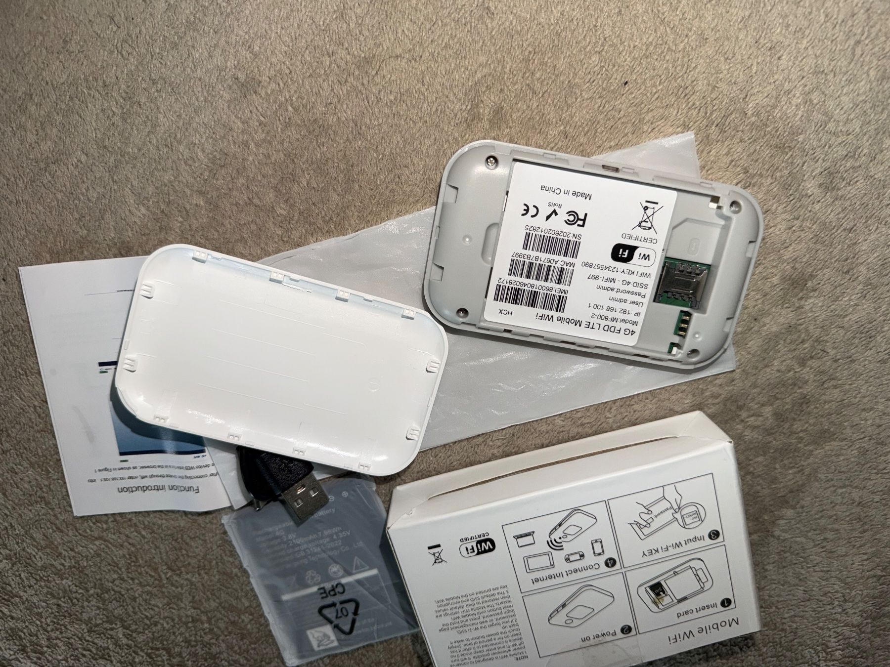 Modem & Router: Mobile WiFi MF800-2 – Nuovo (secondo la descrizione) da Aarau venduto da KorgPA 7