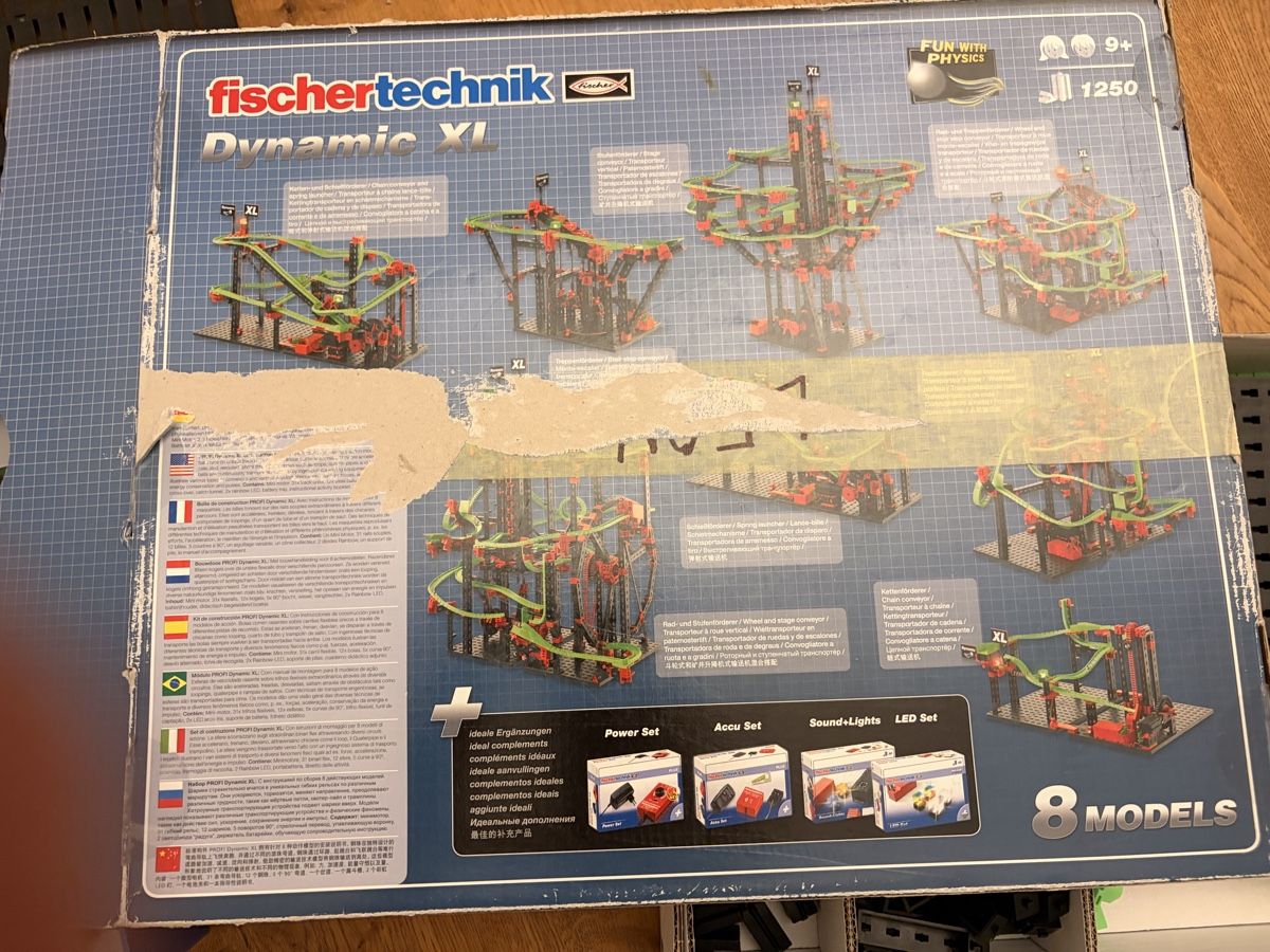 Fischer Kit di costruzioni: Fischertechnik Dynamic XL Kugelbahn gebraucht</div> – Usato da Wohlen AG venduto da georgeb01 3