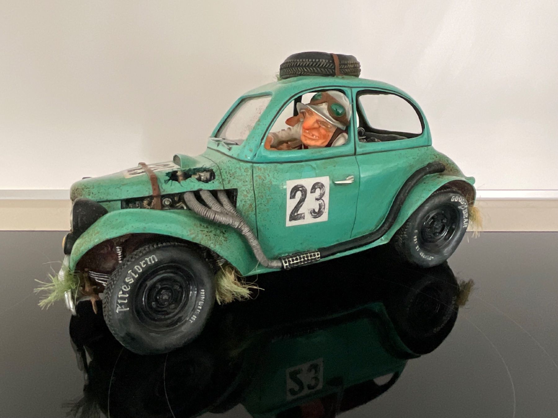 Statuette: Guillermo Forchino The Rally Car – Usato da Fulenbach venduto da Gambler001 2