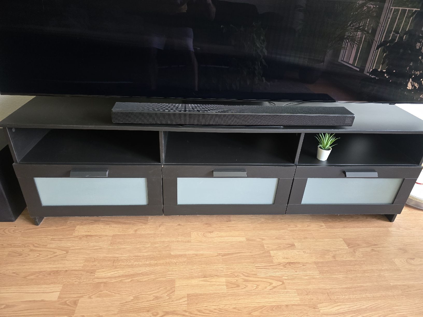 Ikea Mobili TV: Ikea Brimnes TV-Möbel, schwarz – Usato da Dietikon venduto da joe_5855 1