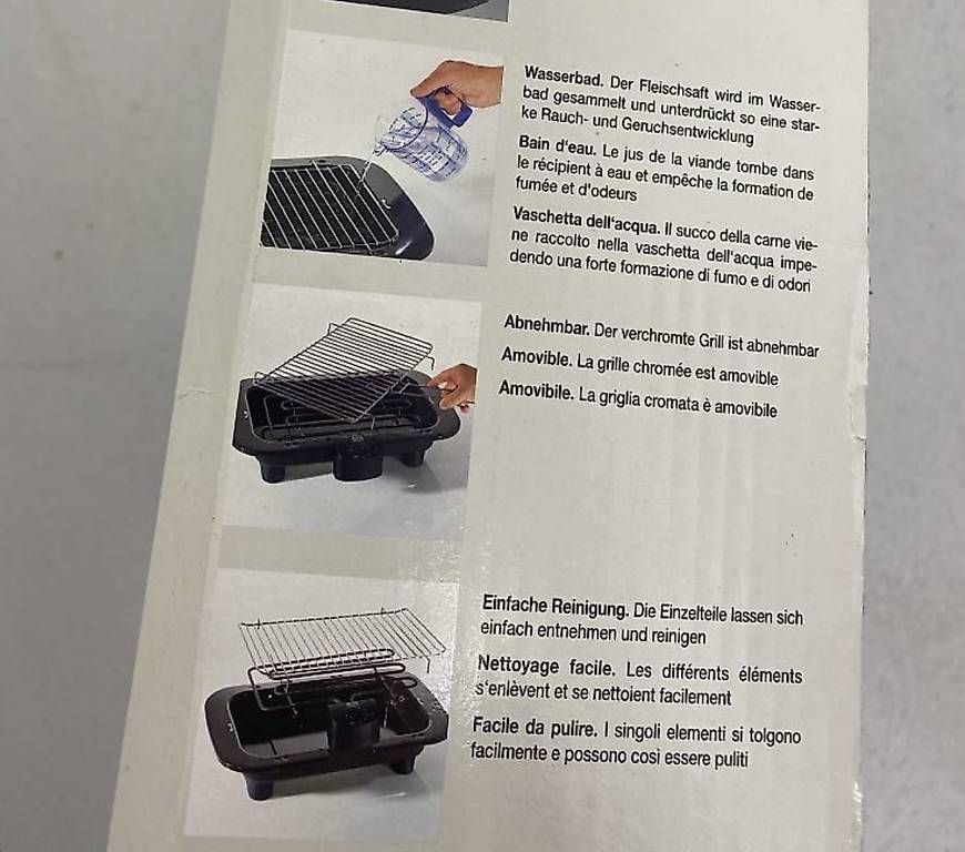 Griglie: MIOSTAR electric table grill / Tisch Garten Grill – Usato da Zürich venduto da sho_9z5j 3