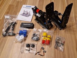 Simsonn Plus-X Simracing Pedale mit Simagic integration