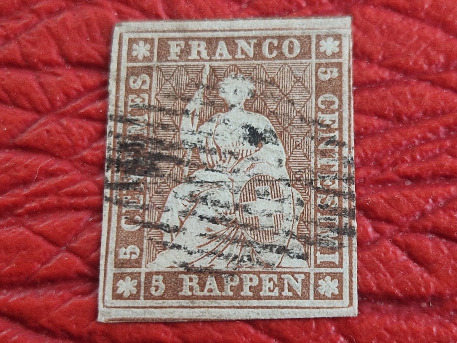 Tous les timbres: Strubel 22A, signiert, ab 1.- – D'occasion à Burgdorf par Glossy01