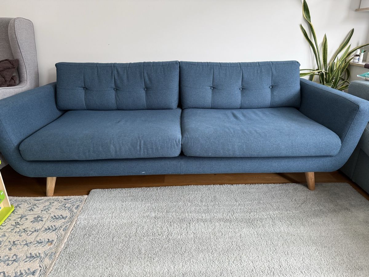 Sofacompany Divani: Blue 3-Seater Sofa,  Great Condition – Usato da Zürich venduto da PetiteSeller