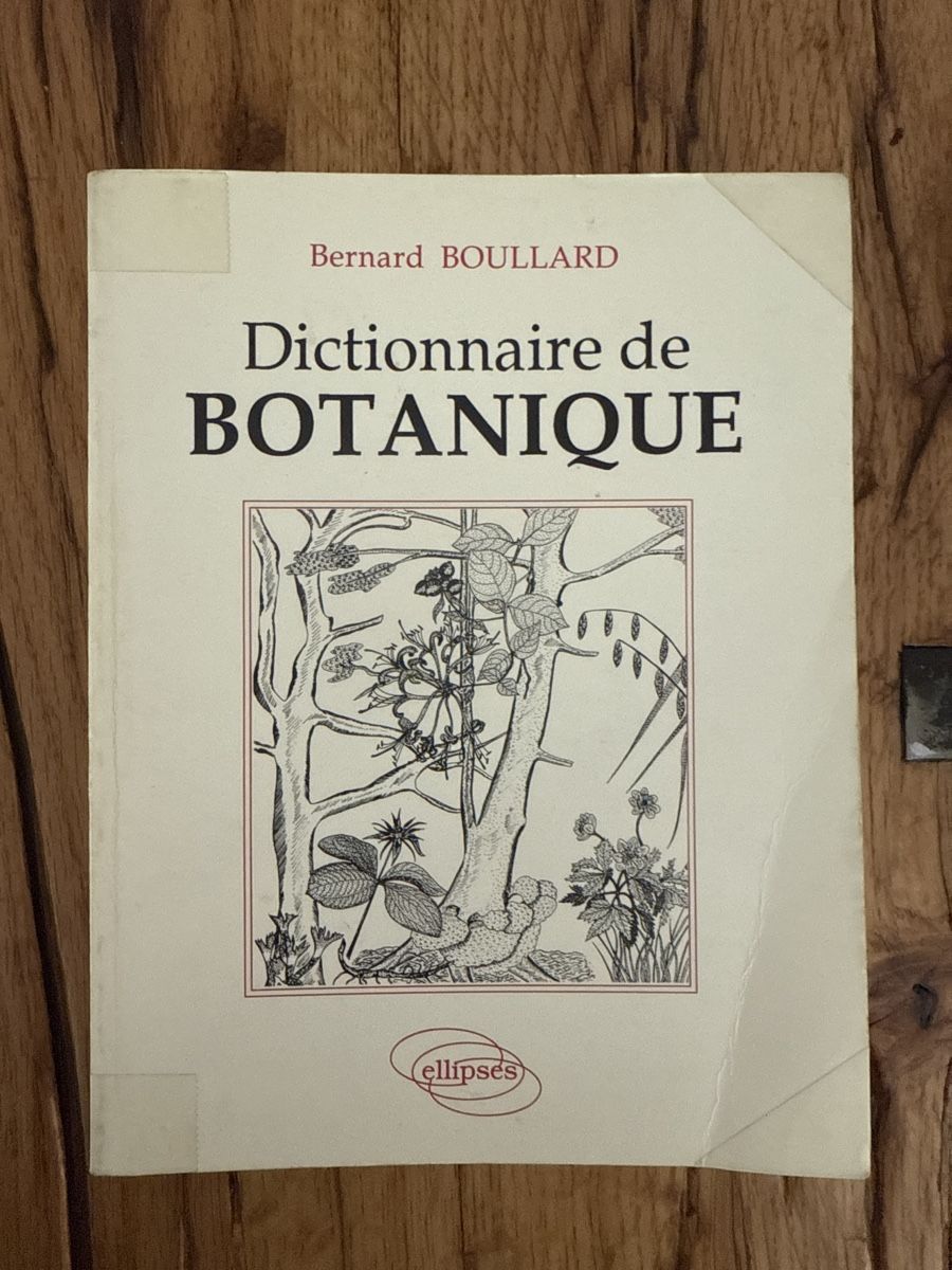 Libri: Dictionnaire de BOTANIQUE - Boullard - – Usato da Montreux venduto da kingfisherbeach