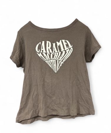 'Caramel macchiato with ice' T-Shirt