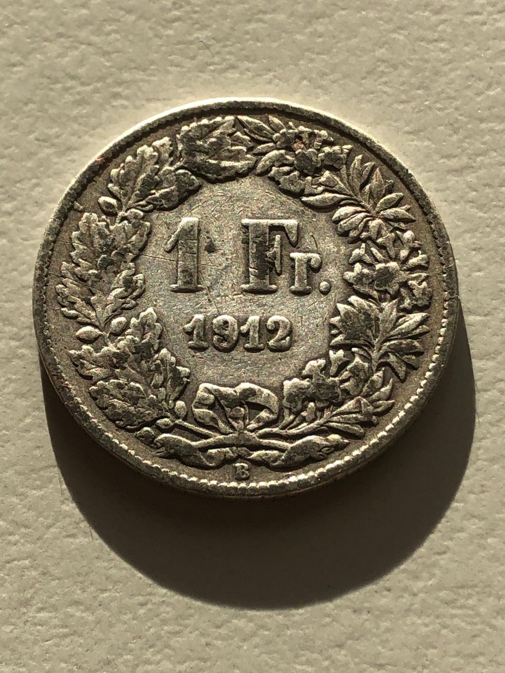 Toutes les monnaies: 1 Fr. 1912 – D'occasion à Schötz par Odpa