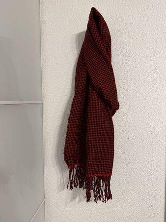 Neuwertiger Woolrich Schal, Vintage Hahnentrittmuster