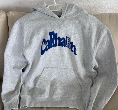 Carhartt Hoodie, Gr. M, Grau, Top Zustand !