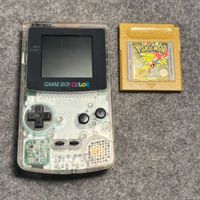 Gameboy Color Transparent + Pokémon Goldene auf Deutsch
