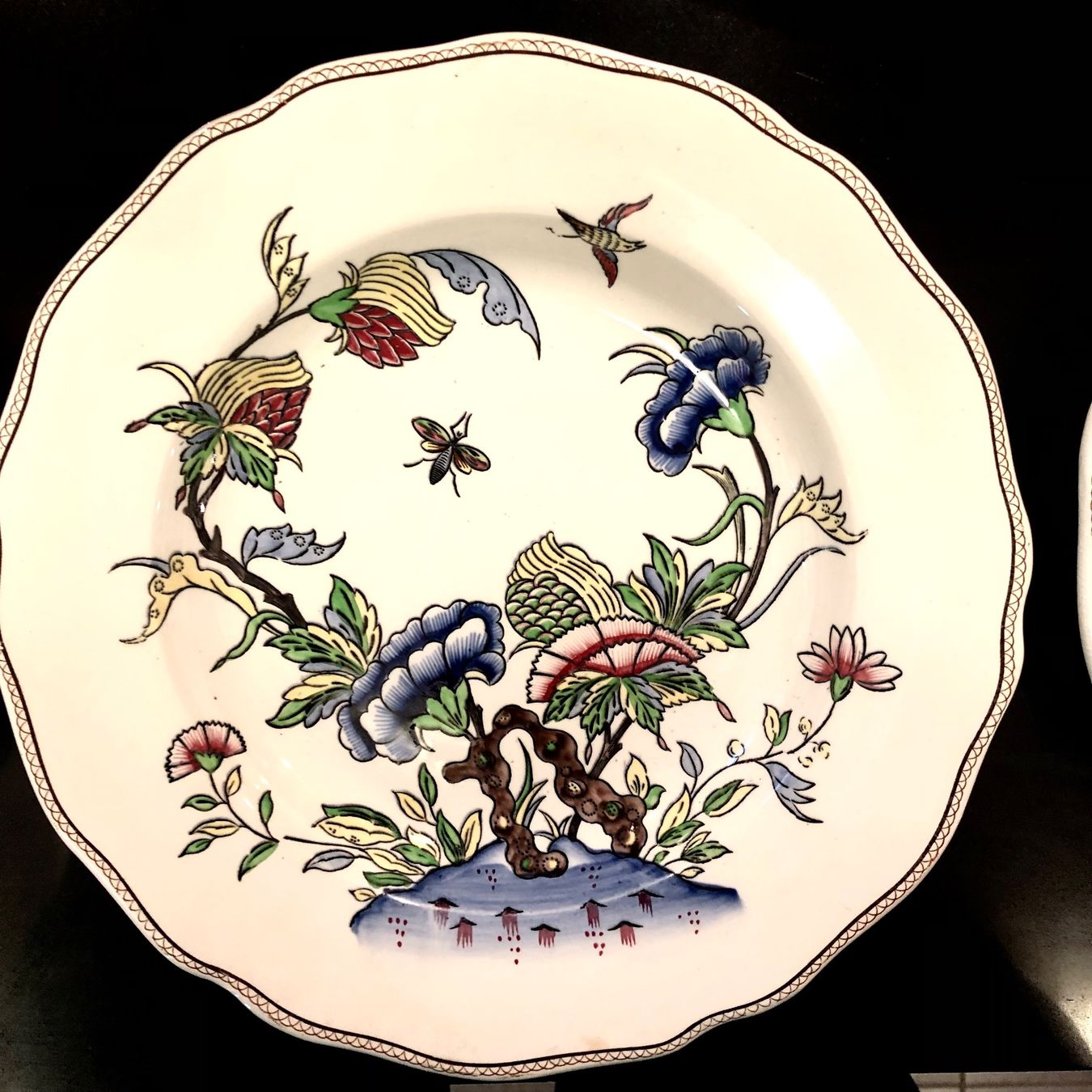 Piatti: Assiettes creuse Sarreguemines Rouen – Usato da Le Mont-sur-Lausanne venduto da Crocrodile 4