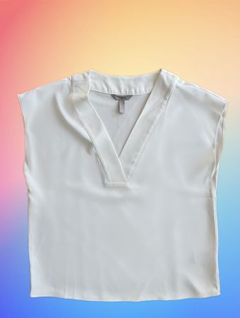 H&M Sommerliches leichtes Top (ecrufarben)