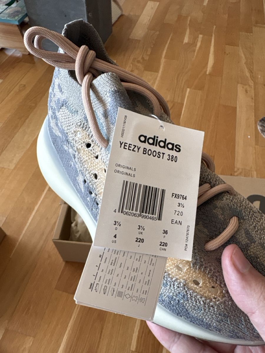 Adidas Scarpe da uomo: Adidas Yeezy Boost 380 Mist, EU 36 – Nuovo e nell'imballaggio originale da Zürich venduto da Gregor00770 1