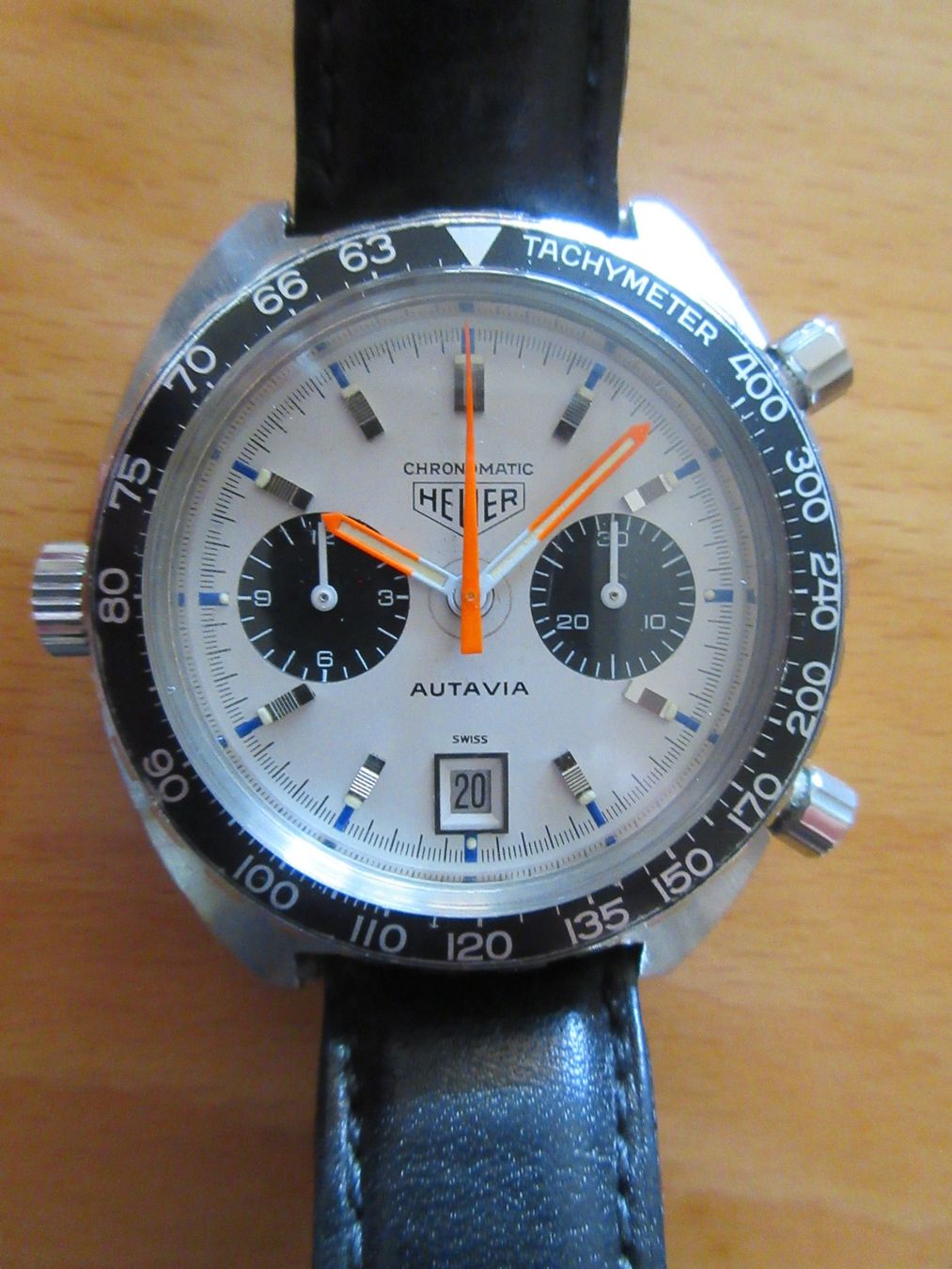 Tag Heuer Orologi: HEUER AUTAVIA  Chronograph – Usato da Uster venduto da djet5_vs