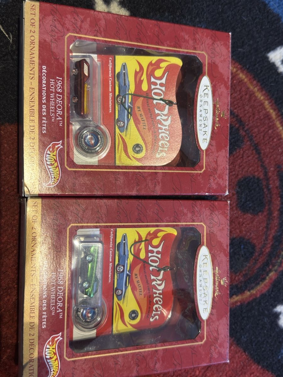 Hot Wheels Modellini d'auto: Lot de 2 Décorations Hallmark Hot Wheels Deora 1968 – Usato da Villars-sur-Glâne venduto da Mitodc2