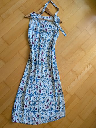 Agathe & Louise Sommerkleid, Grösse 0, geblümt, lang, guter