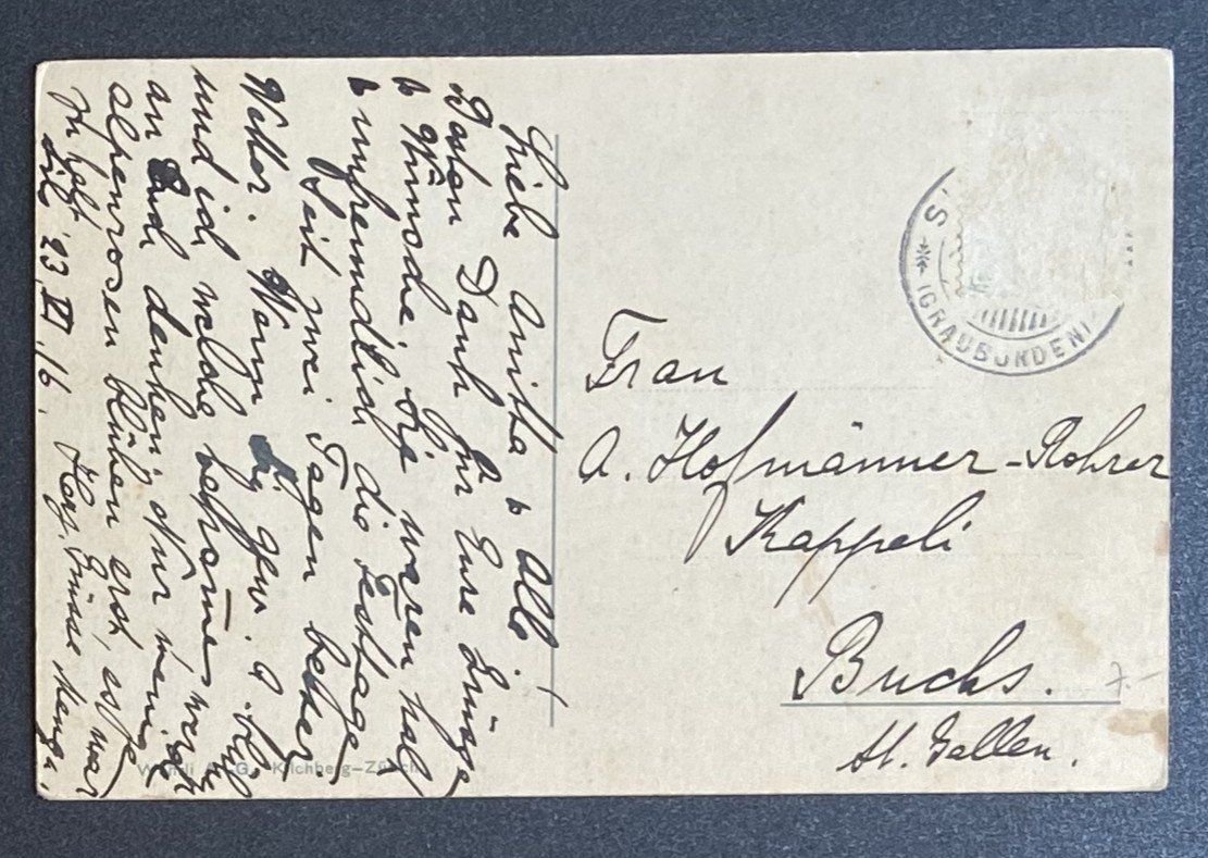 Cartoline postali: AK Oberengadin – Usato da Böckten venduto da Hansi36 1