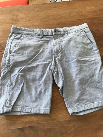 Kurze Hose, blau, W32