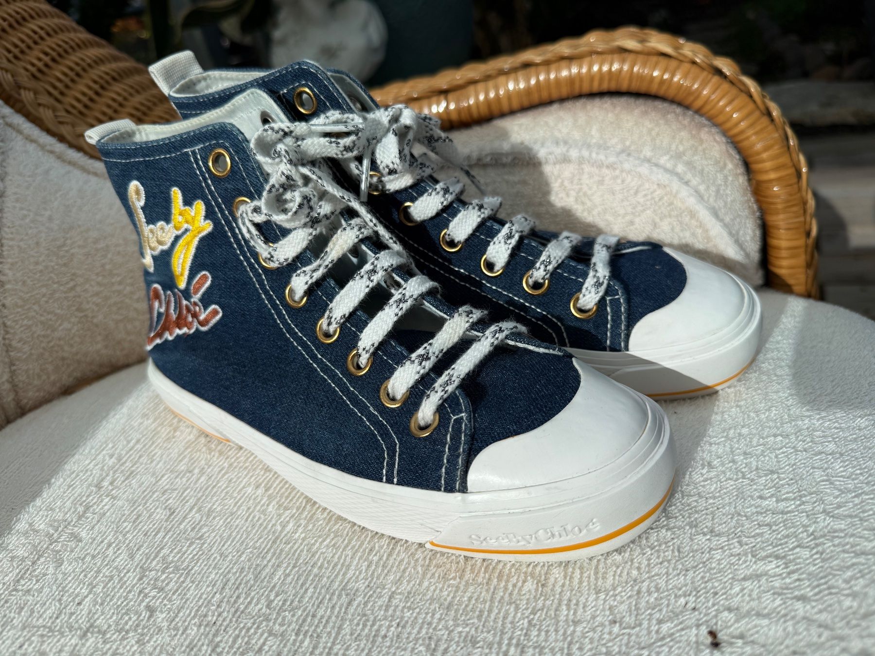 Chloé Scarpe da donna: Chloé Sneakers Schuhe Gr. 38 – Usato da Winterthur venduto da tim_cl8x 1