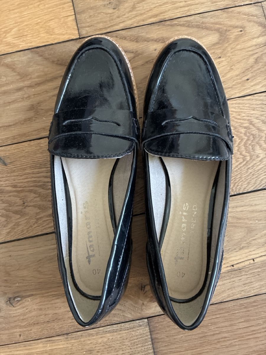 Tamaris Scarpe da donna: Slipper von Tamaris – Nuovo (secondo la descrizione) da Dornach venduto da Froschprinzessin01