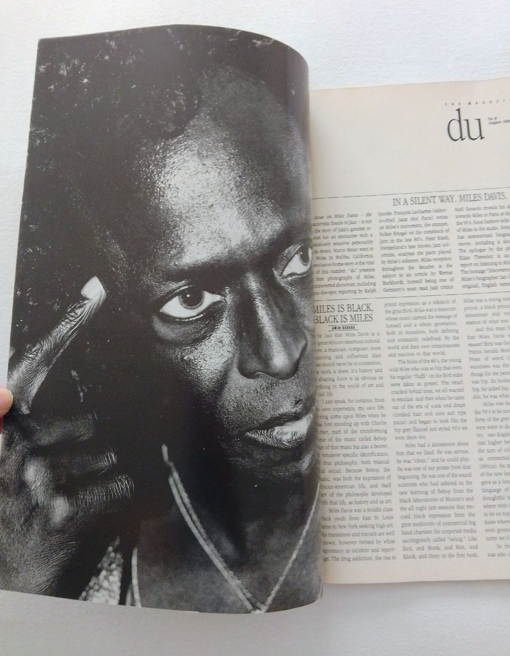 Riviste & Magazine: Miles Davis spezial Heft - DU vergriffen  – Nuovo (secondo la descrizione) da Spreitenbach venduto da Esprit20 1