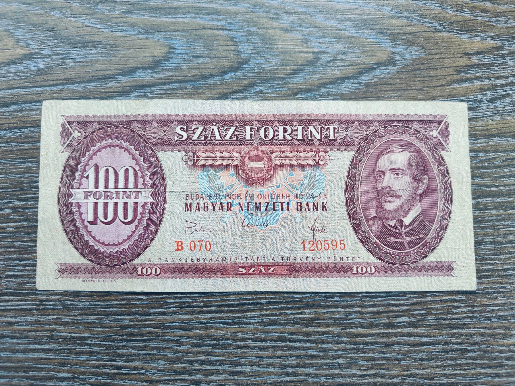 Billets de banque: Ungarn 100 Forint 1968 !!!!! – D'occasion à Flaach par Lonzo99