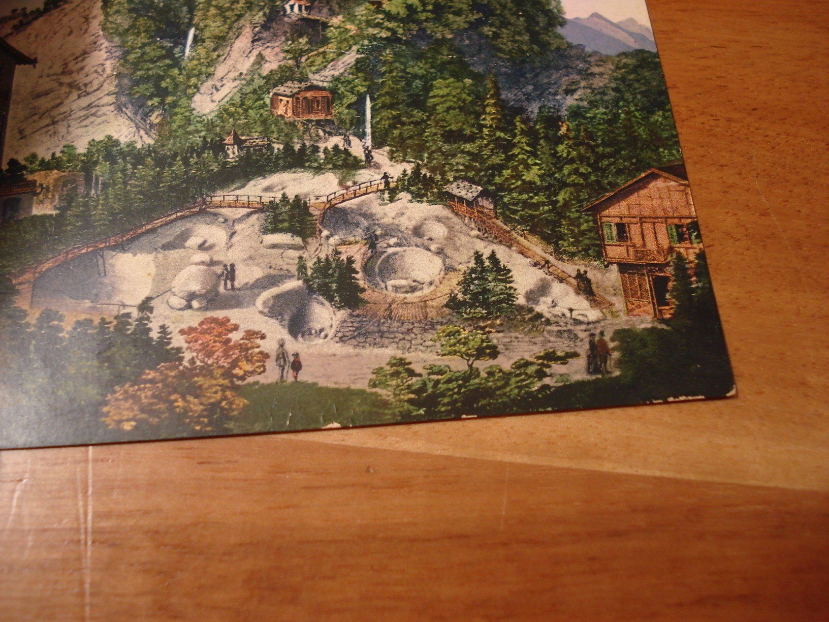 Cartoline postali: Luzern, Gletschergarten, um 1924, farbig – Usato da Niederwil AG venduto da morostahu 2