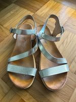 Silberne Sandalen Gr. 38 - perfekt für den Sommer!