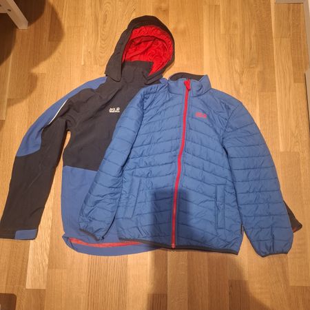 Jungen Jacke Jack Wolfskin Gr. 164 Winterjacke 3 in
